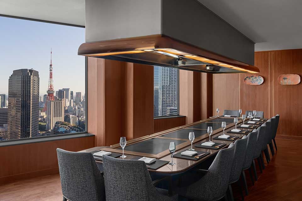 ANA InterContinental Tokyo, teppanyaki akasaka