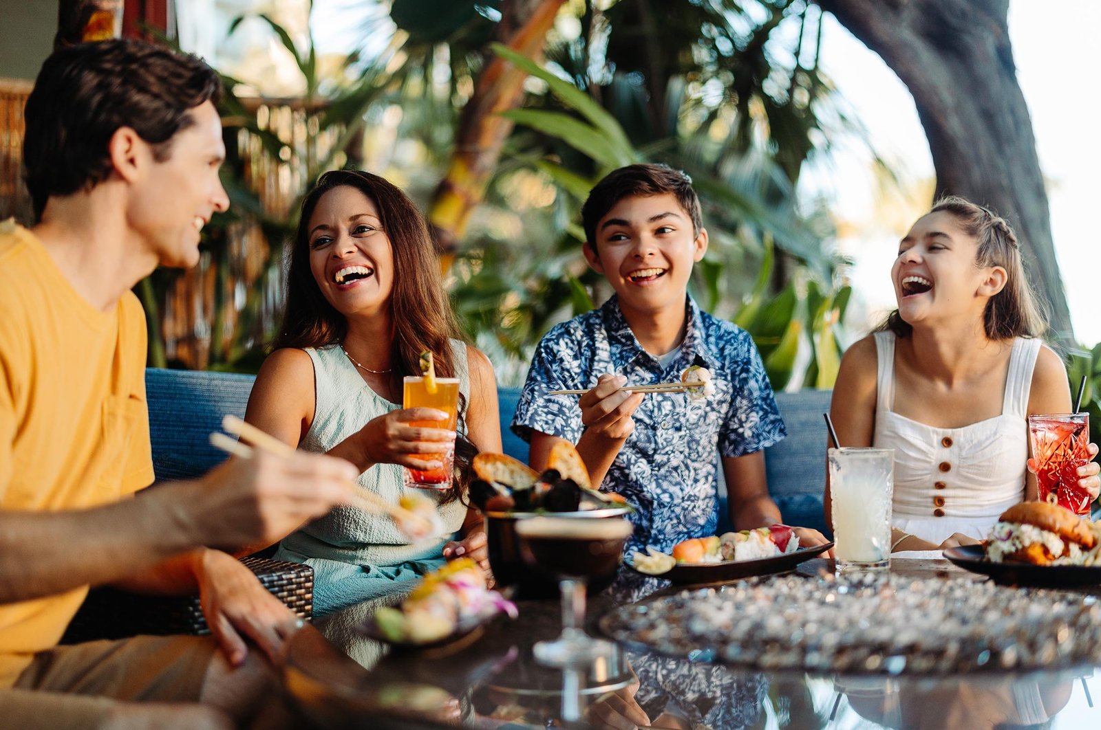Catamaran Resort Hotel and Spa, at the table