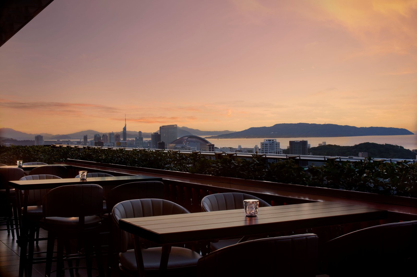 The Ritz-Carlton, Fukuoka, at the table