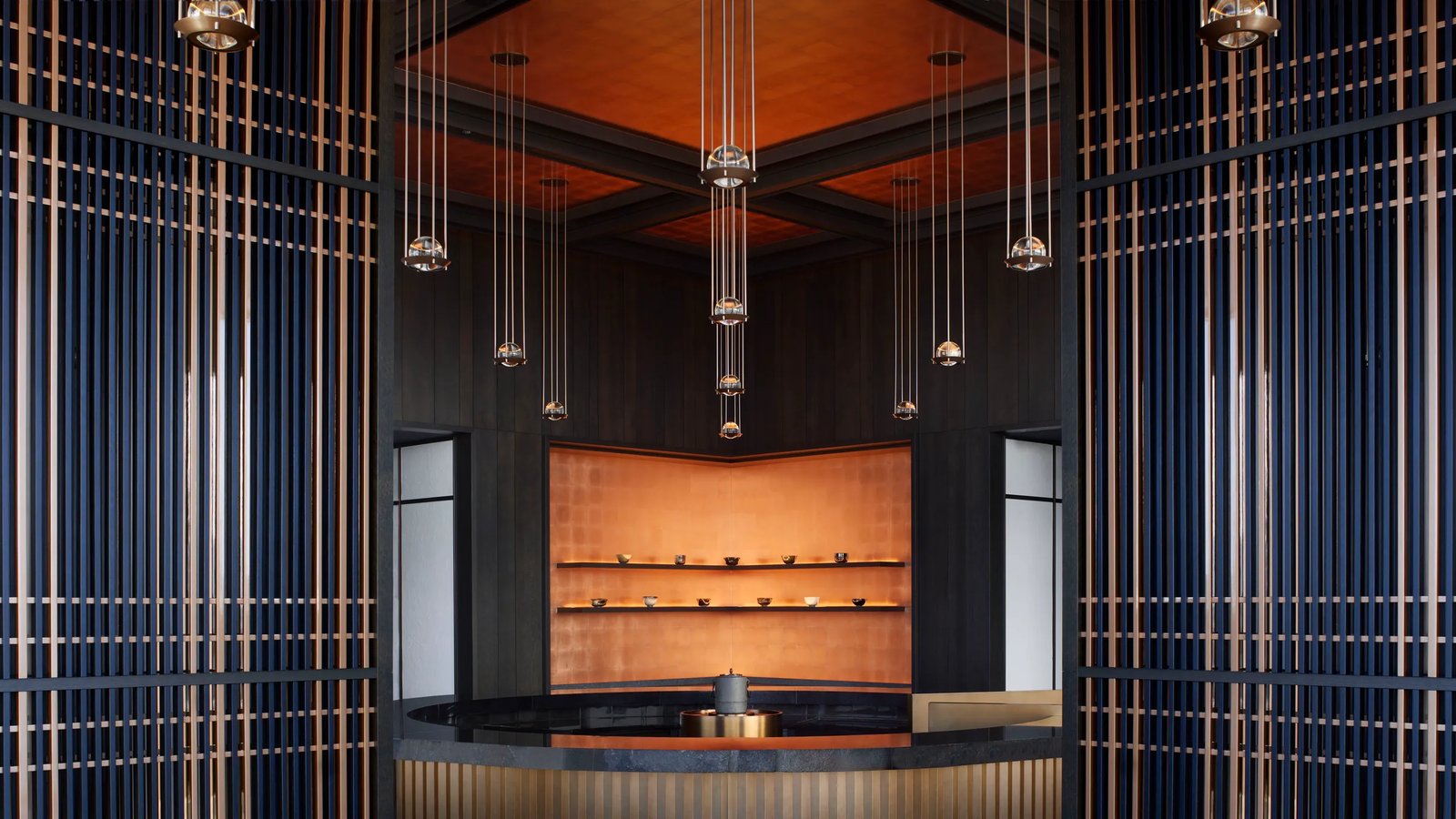 The Ritz-Carlton, Fukuoka, at the table