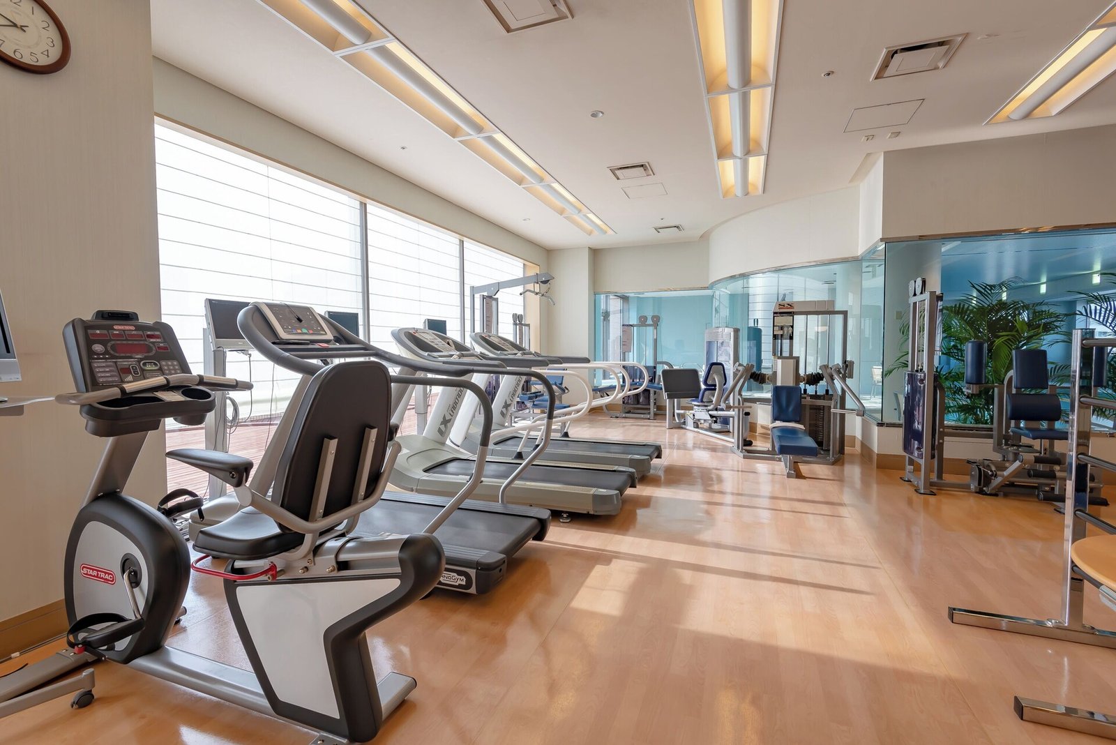 Hotel Okura Fukuoka, the gym
