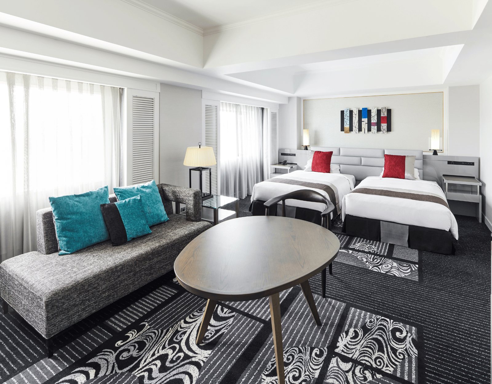 Hotel New Otani Hakata — rooms