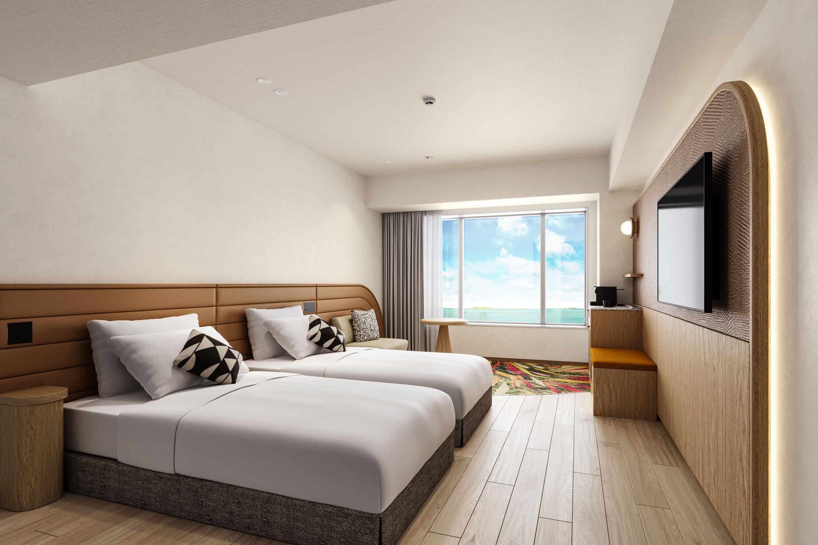Fukuoka Prince Hotel Momochihama — rooms