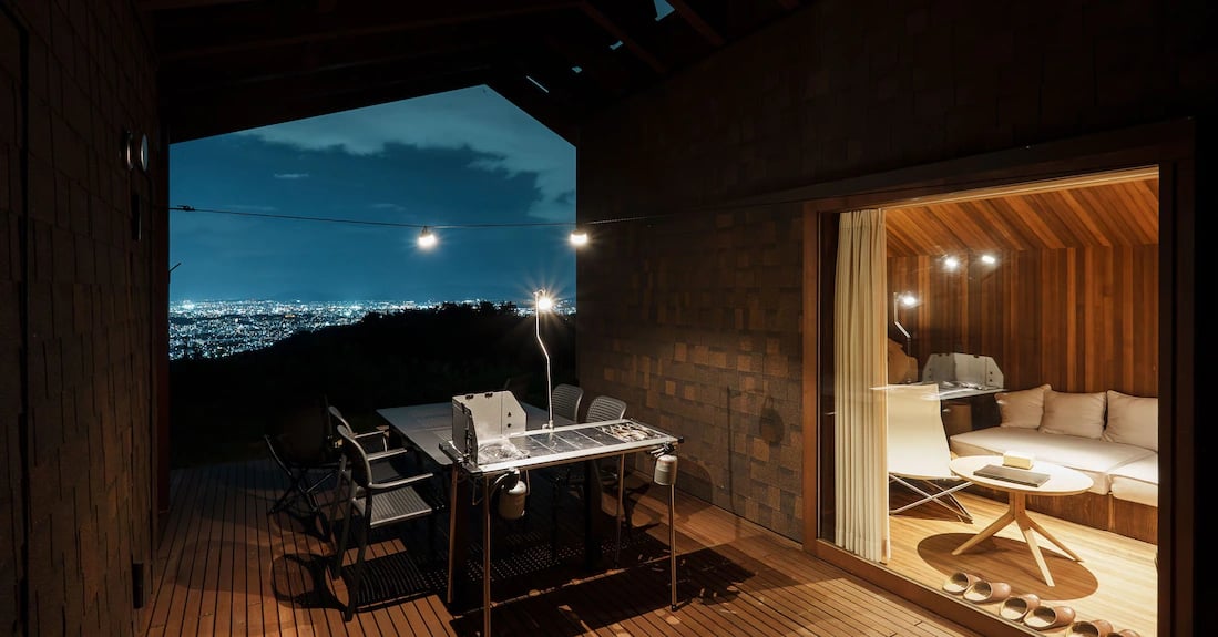 Snow Peak YAKEI SUITE ABURAYAMA FUKUOKA — backstory