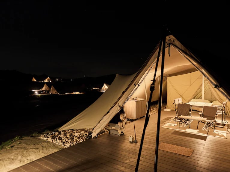 Snow Peak YAKEI SUITE ABURAYAMA FUKUOKA — backstory