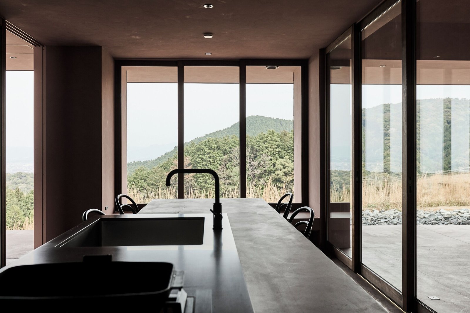 Snow Peak Yakei Suite Aburayama Fukuoka, at the table
