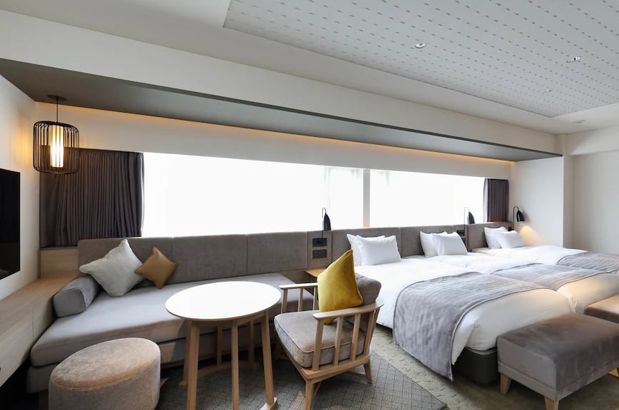 Solaria Nishitetsu Hotel — rooms