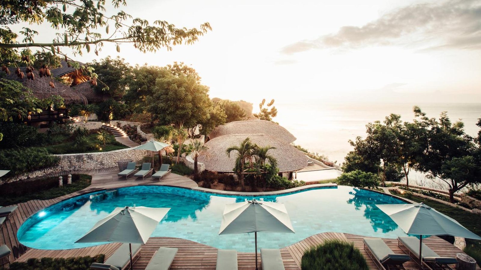 Suarga Padang Padang, the pool