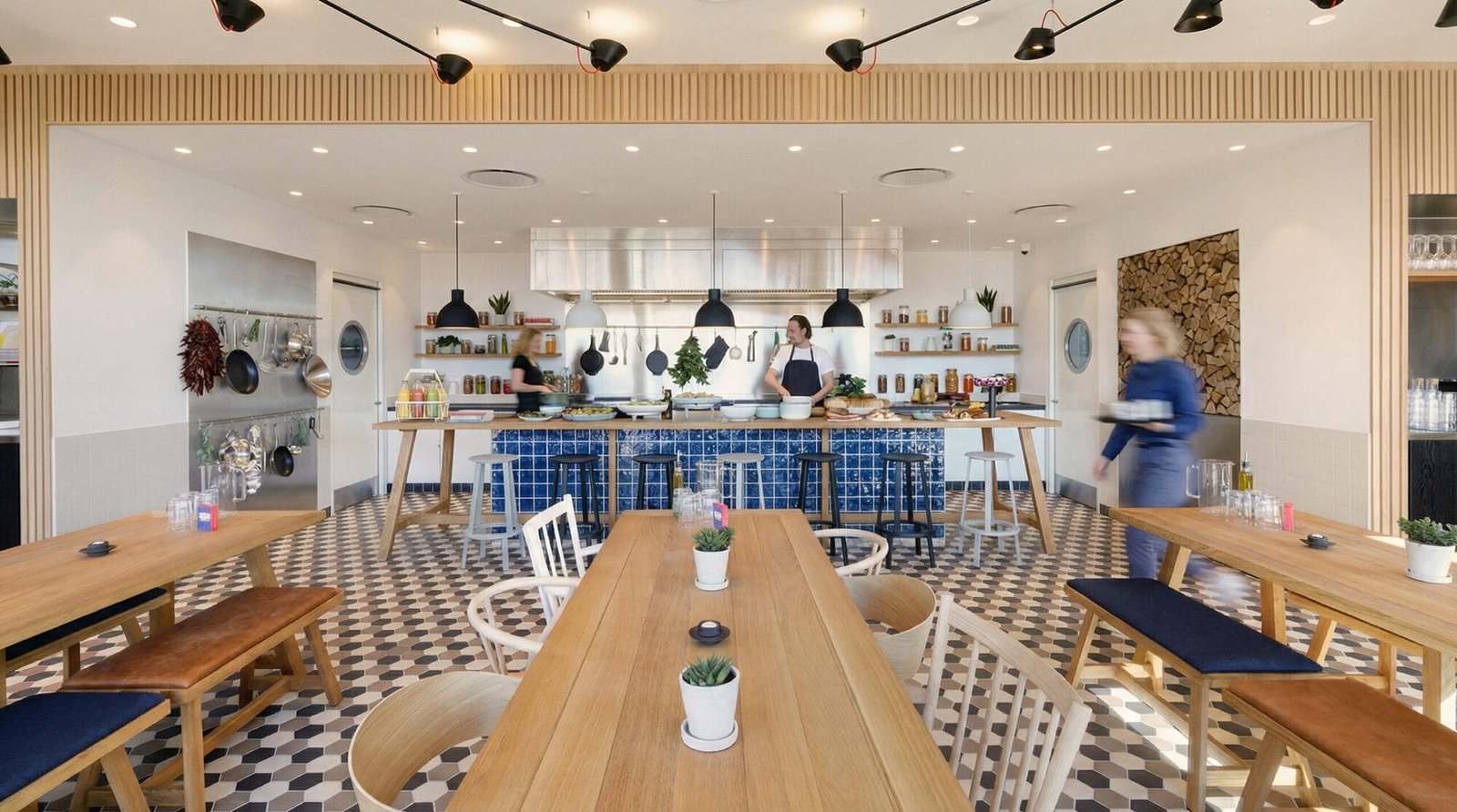 Zoku Copenhagen, living kitchen