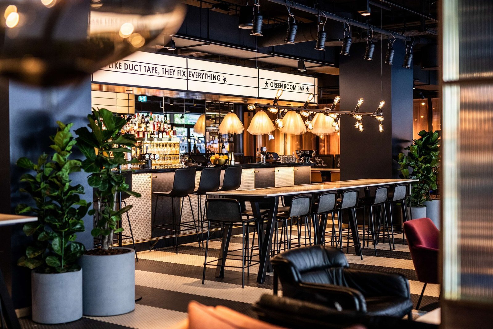 Scandic Falkoner, green room bar & café