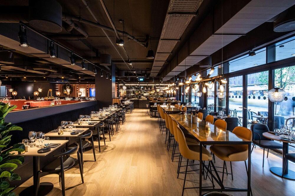 Scandic Falkoner, green room restaurant
