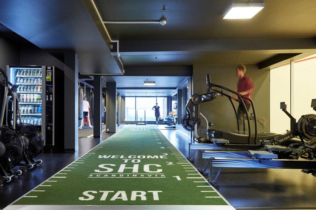 Radisson Blu Scandinavia Hotel, Copenhagen, the gym