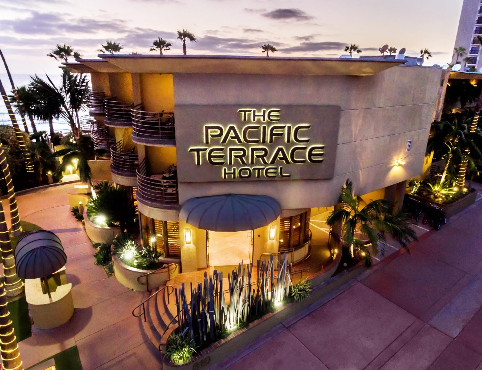 Pacific Terrace Hotel — backstory