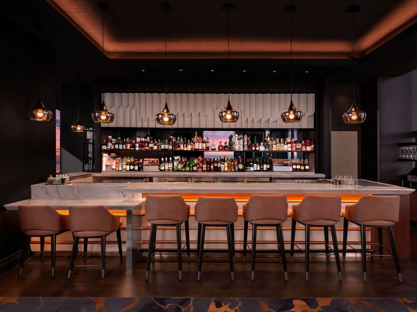 Manchester Grand Hyatt San Diego, at the table