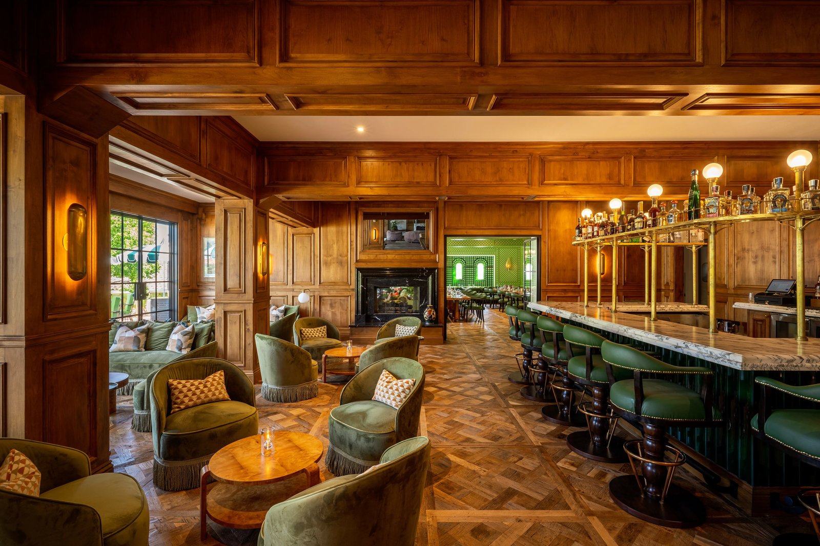 The Inn at Rancho Santa Fe, at the table