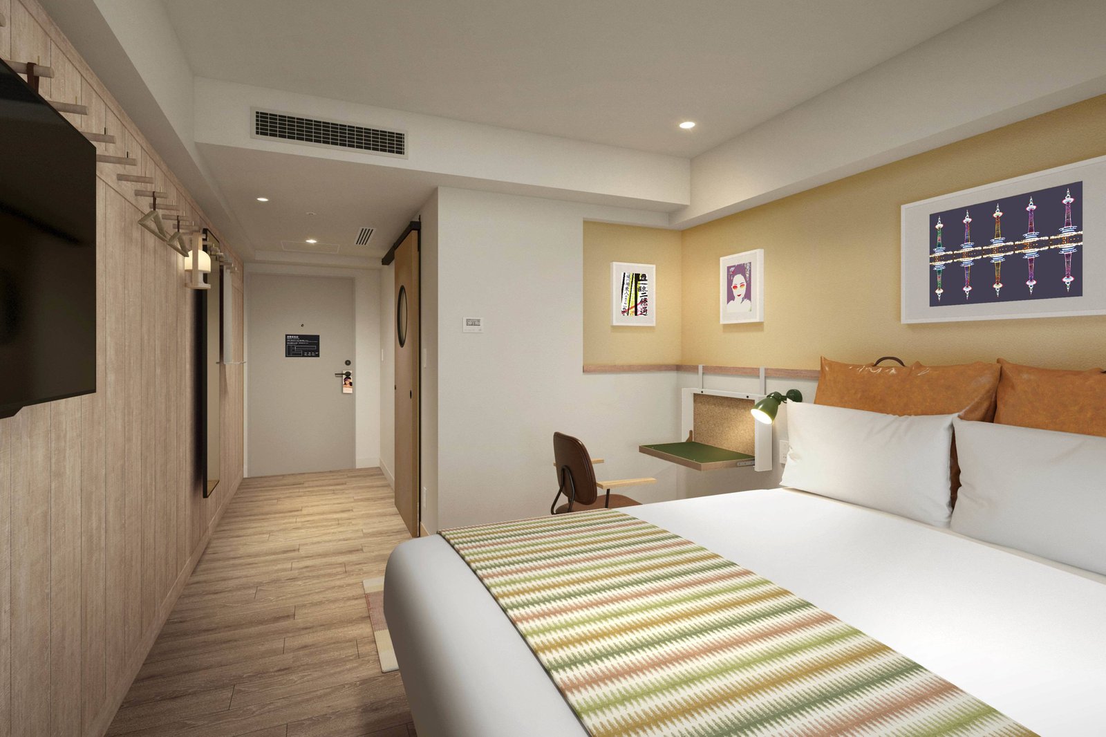 Moxy Kyoto — rooms