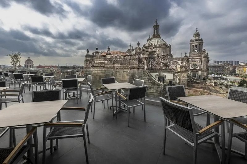 Hotel Catedral, terraza bar