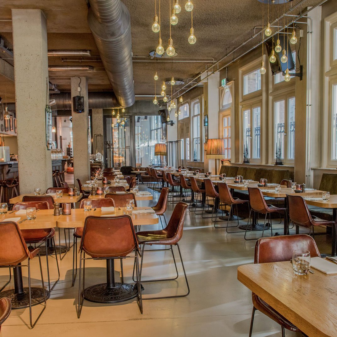 Hotel V Nesplein — eat & drink