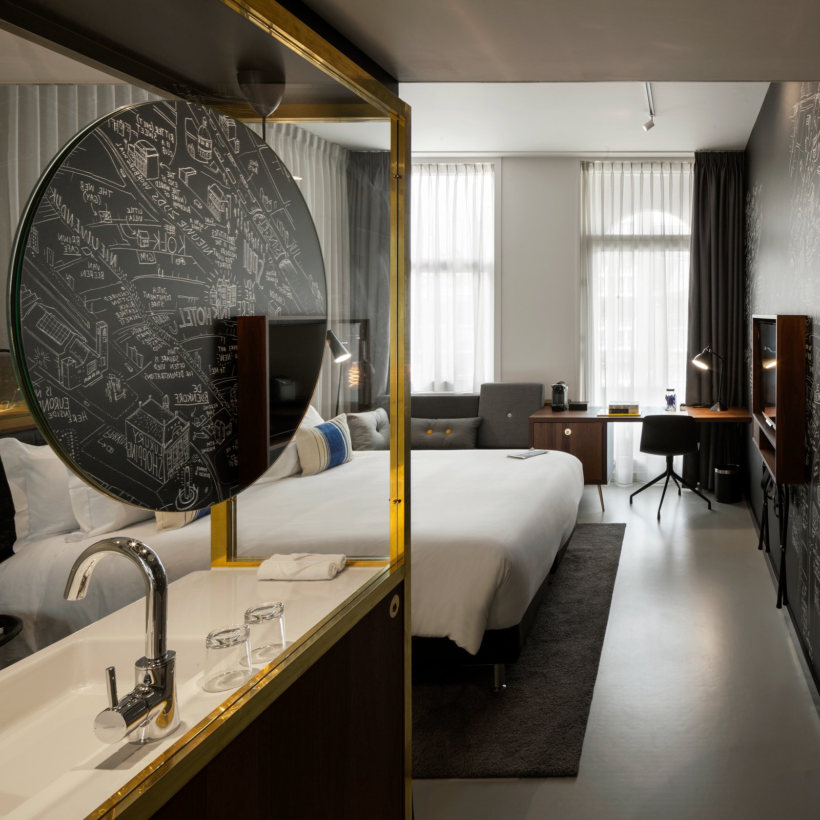 INK Hotel Amsterdam - MGallery — rooms