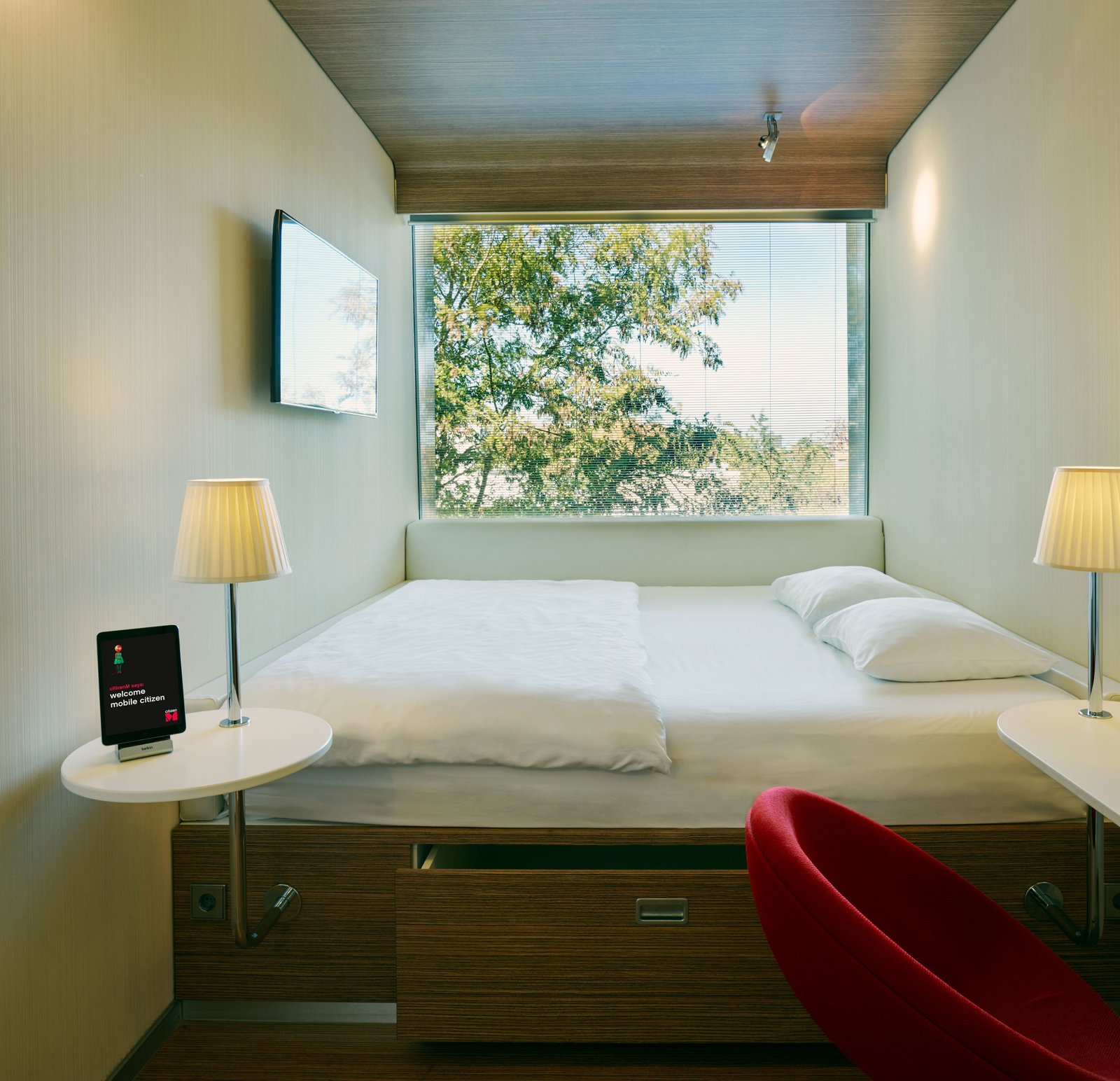 citizenM Amsterdam South — rooms