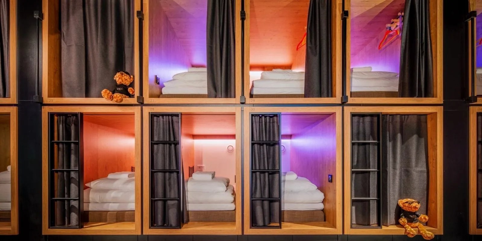 Bunk Hotel Amsterdam — rooms