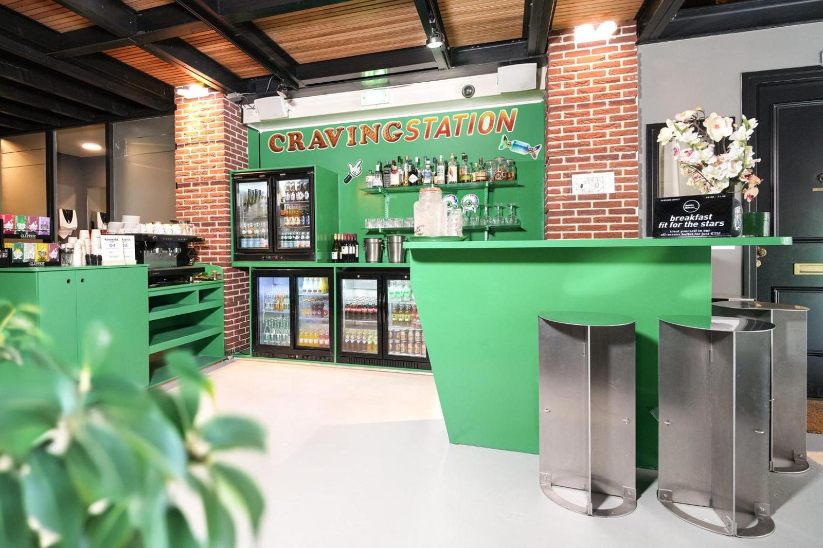 Hotel Not Hotel Amsterdam — eat & drink
