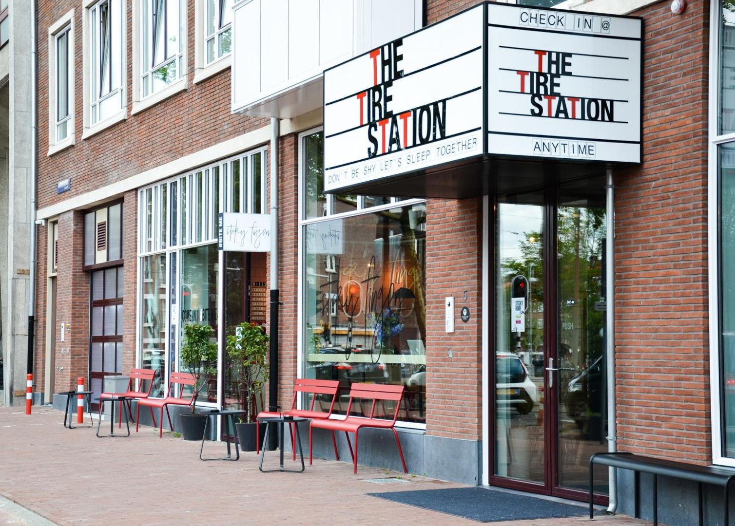 Conscious Hotel Amsterdam City (The Tire Station) — backstory