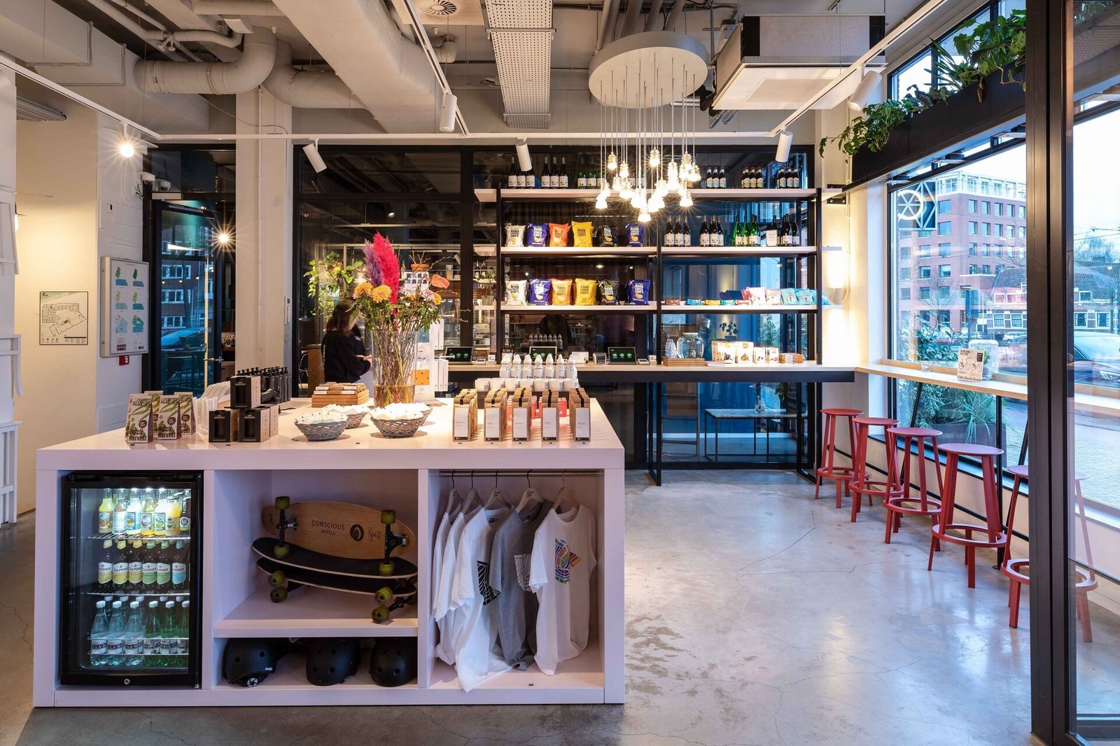 Conscious Hotel Amsterdam City (The Tire Station) — eat & drink