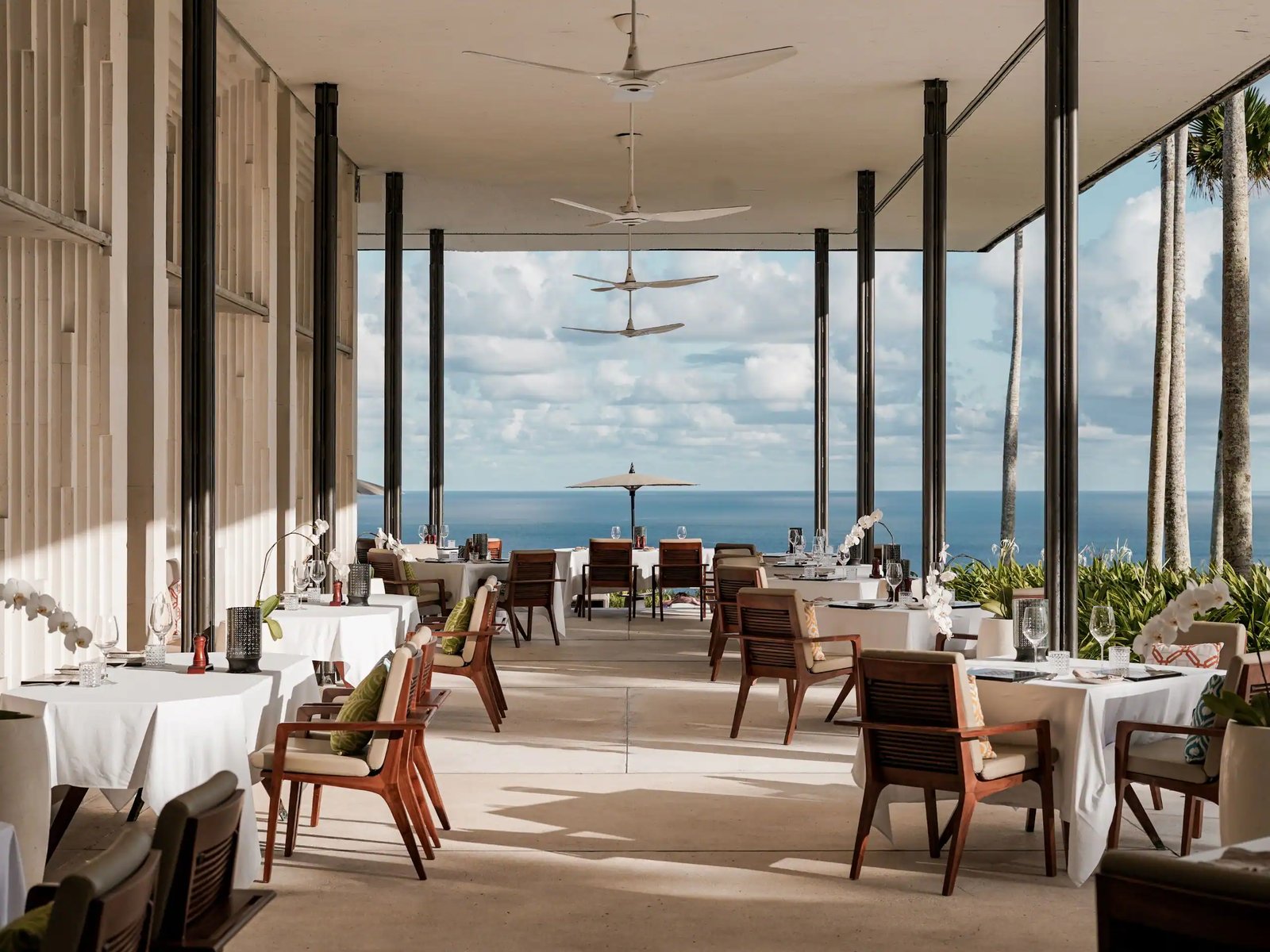 Alila Villas Uluwatu, at the table