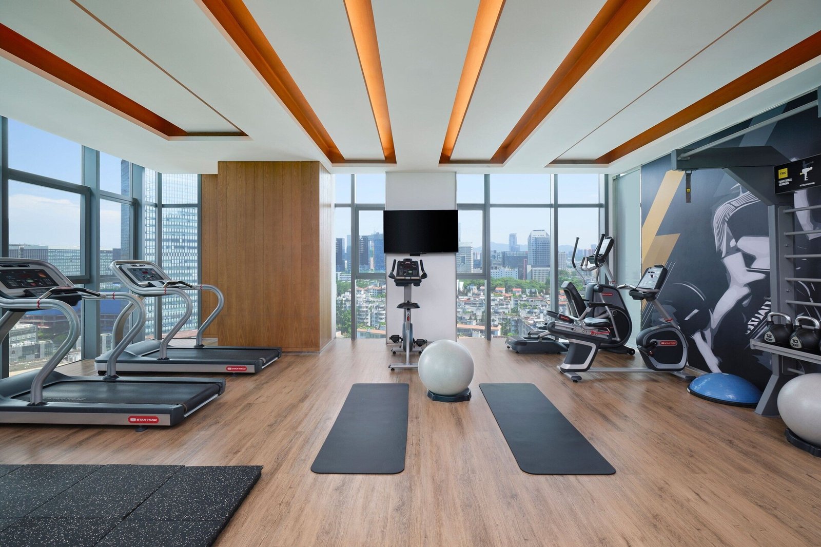 The Mercury Garden Hotel, the gym