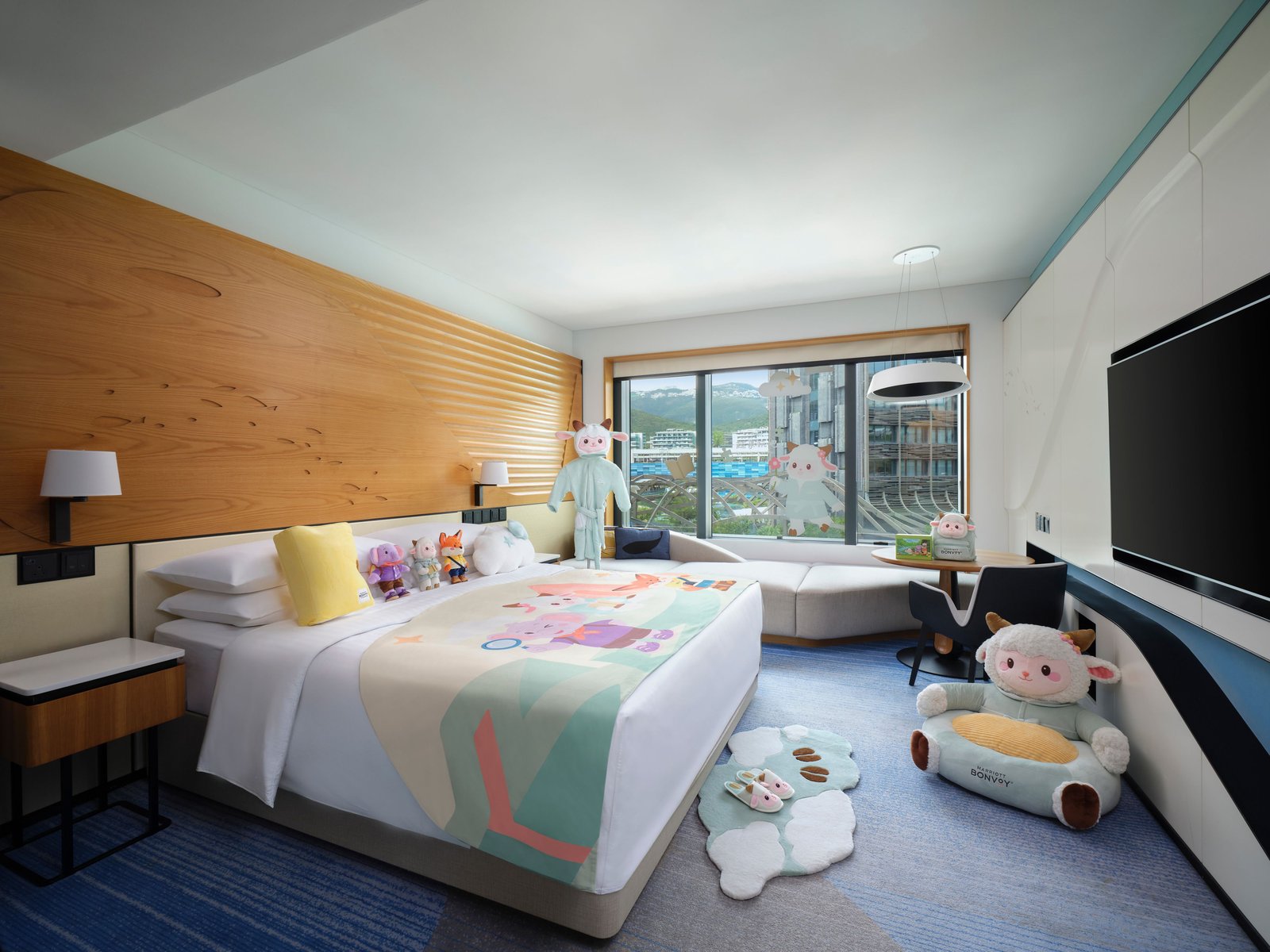 Hong Kong Ocean Park Marriott Hotel — rooms