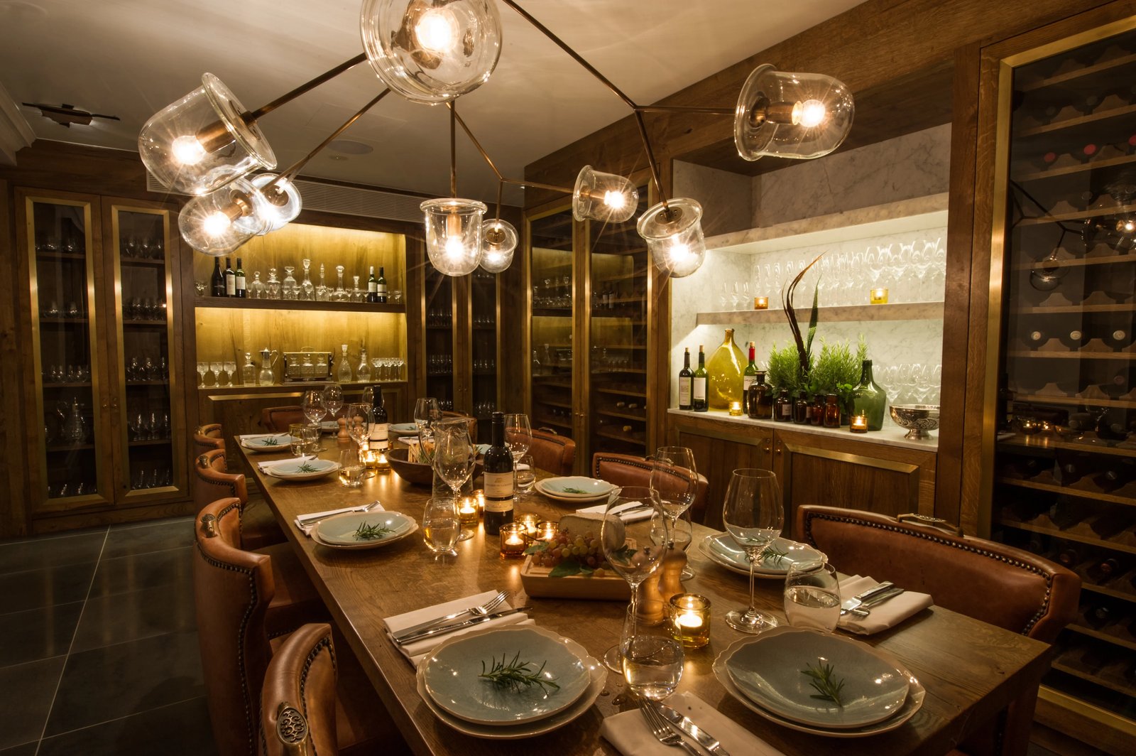 The Ampersand Hotel, at the table