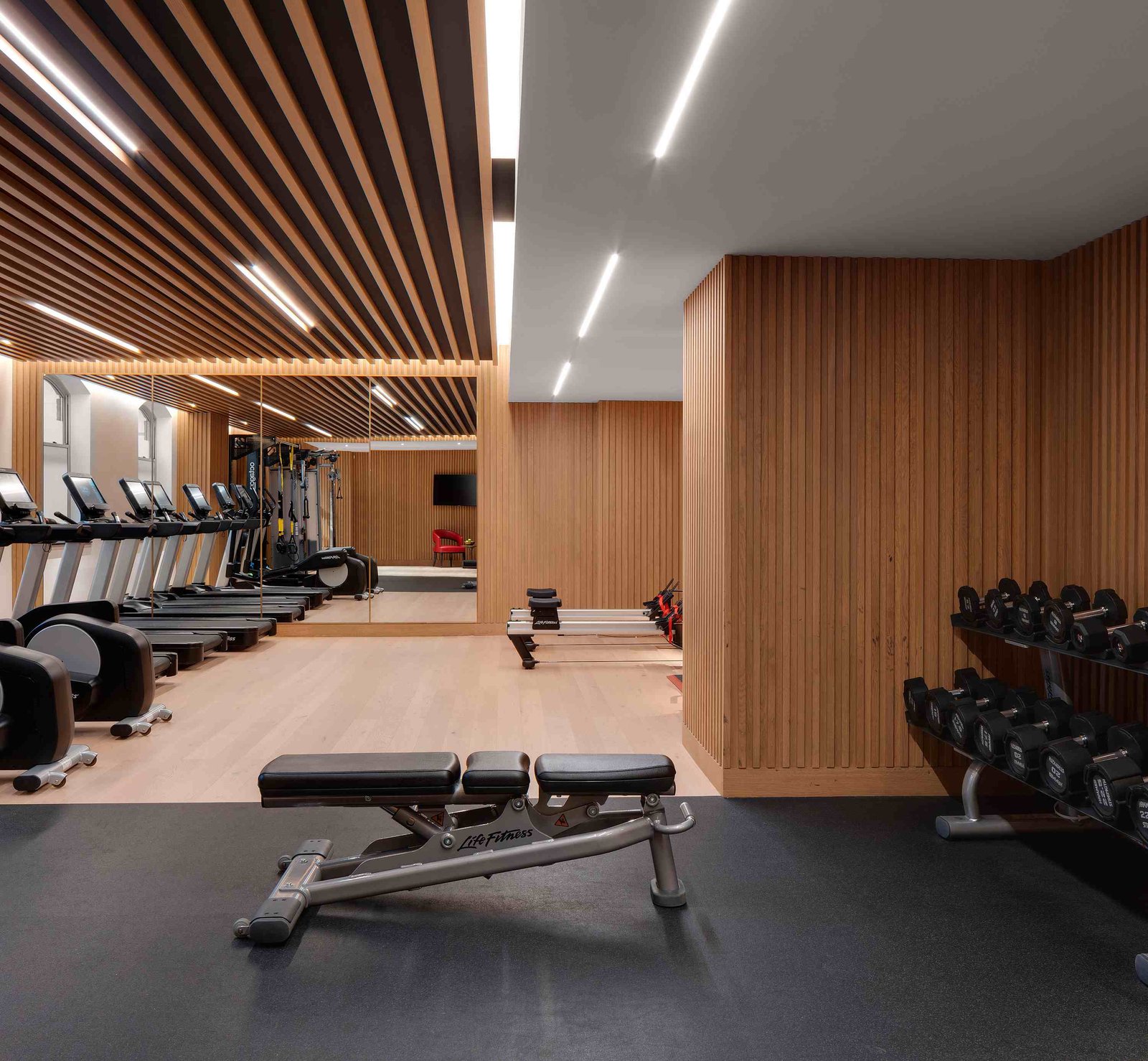 The Biltmore Mayfair, the gym