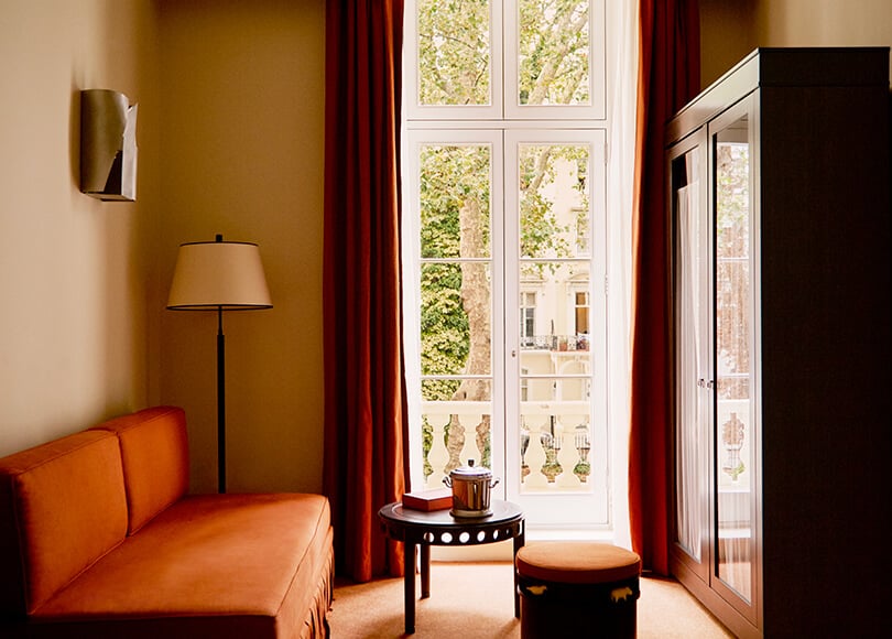 Grand Hotel Bellevue London — rooms