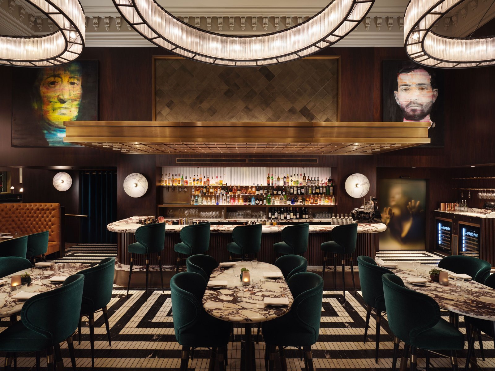 Sofitel London St James, at the table