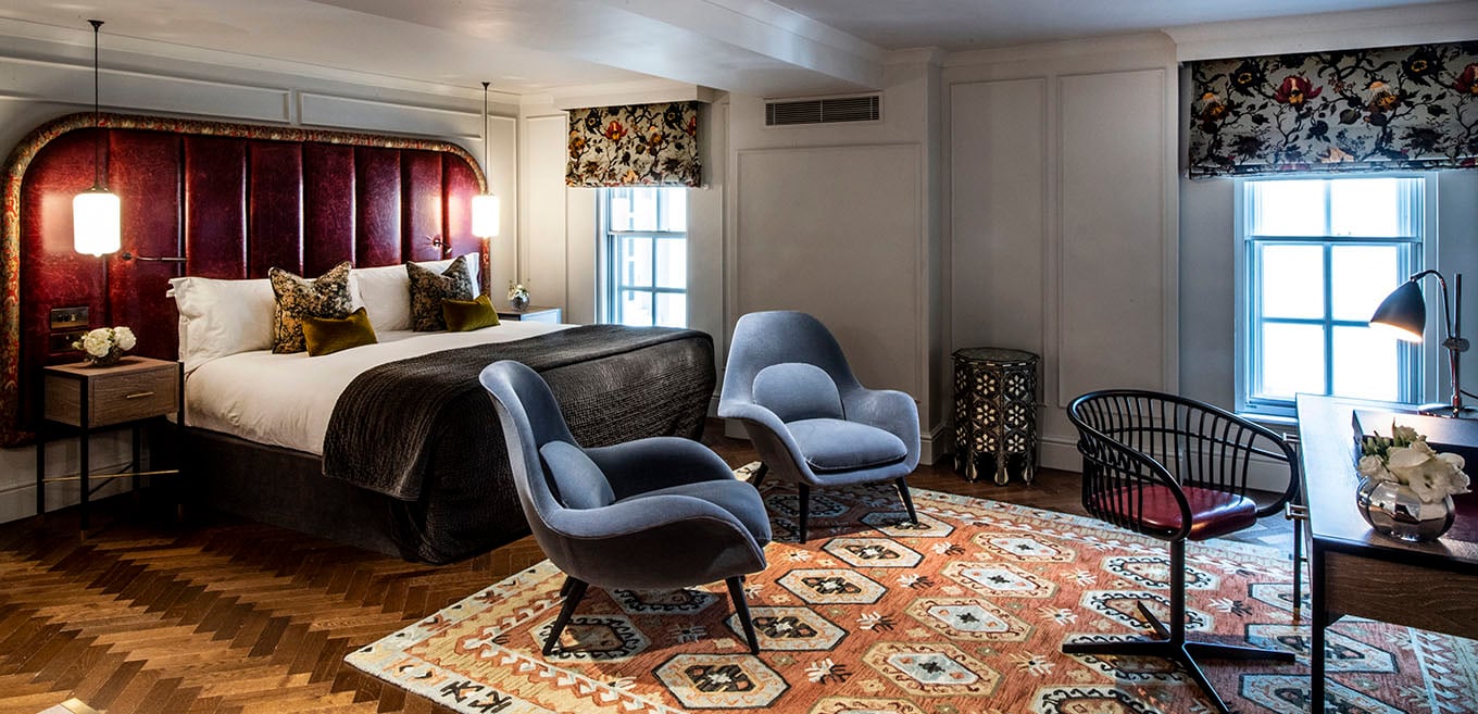 The Bloomsbury Hotel — rooms