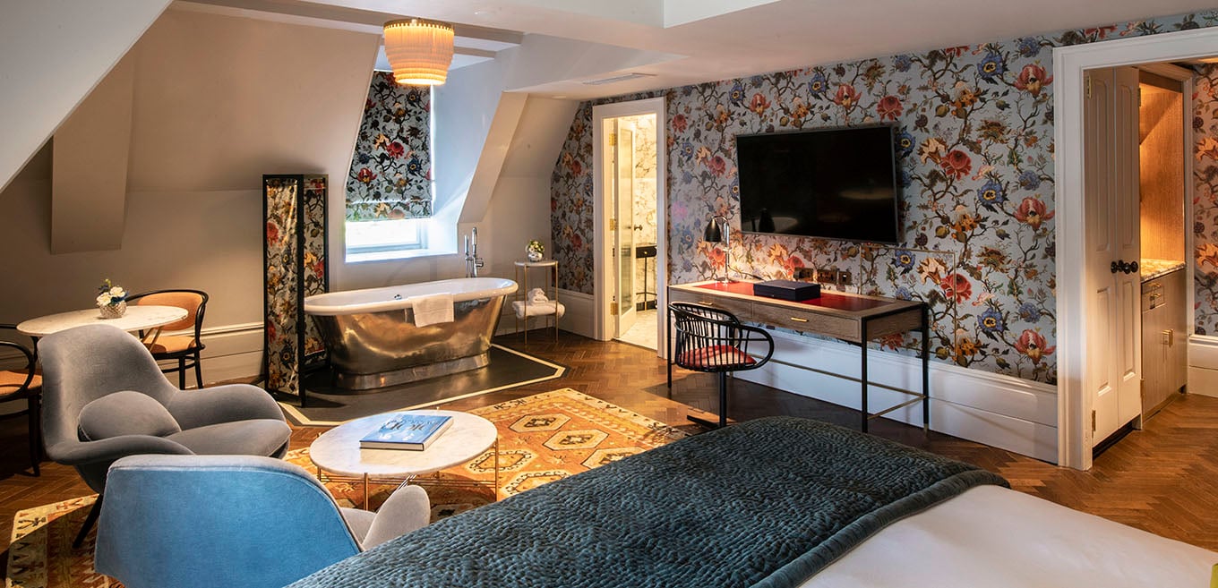 The Bloomsbury Hotel — rooms