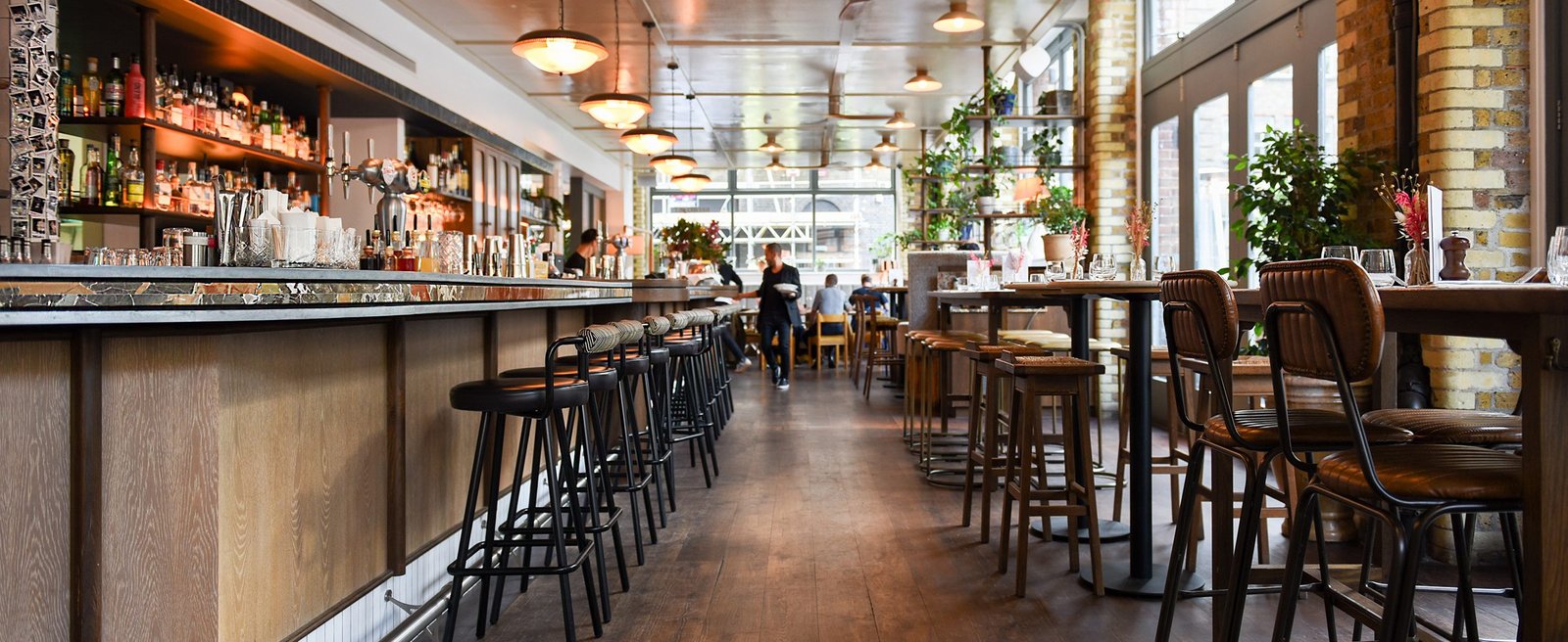 Boundary Shoreditch, at the table