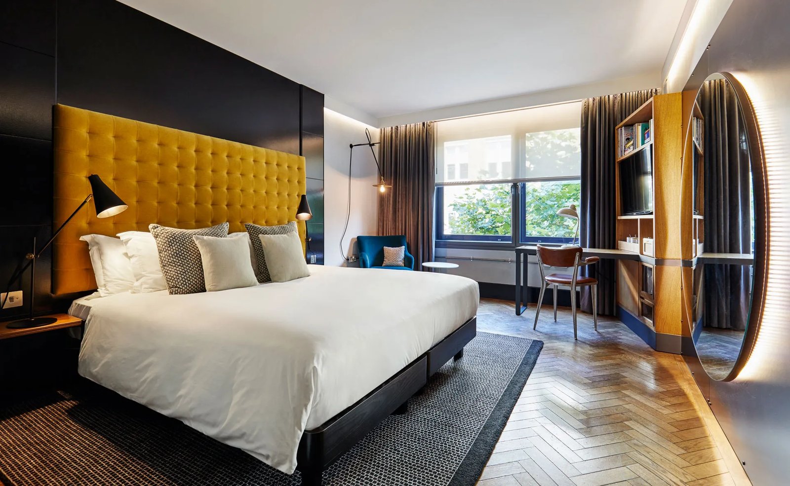 The Hoxton, Shoreditch — rooms