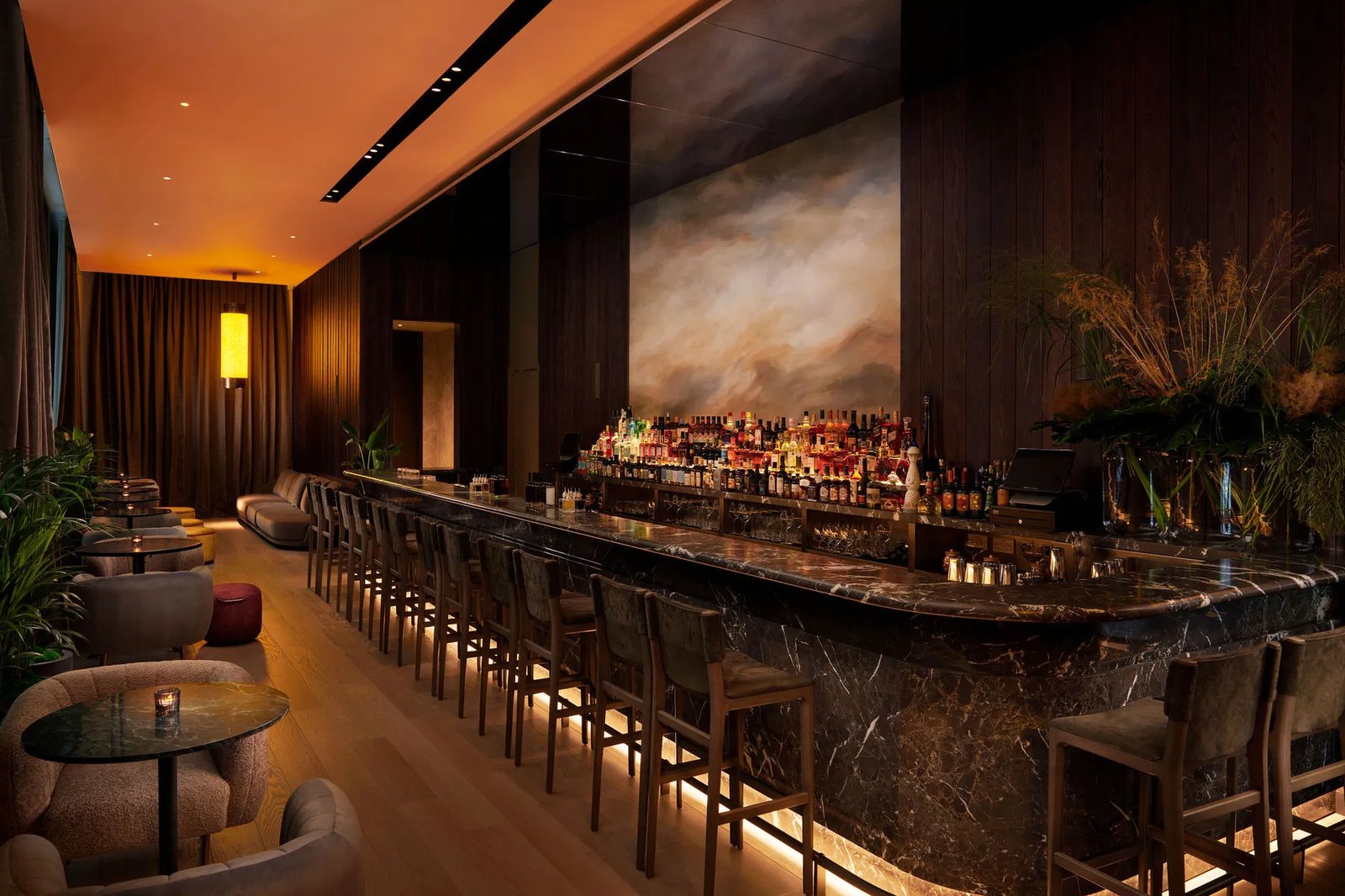 Pan Pacific London, ginger lily bar & lounge
