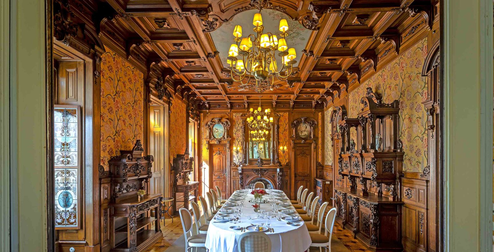 Pestana Palace Lisboa, at the table
