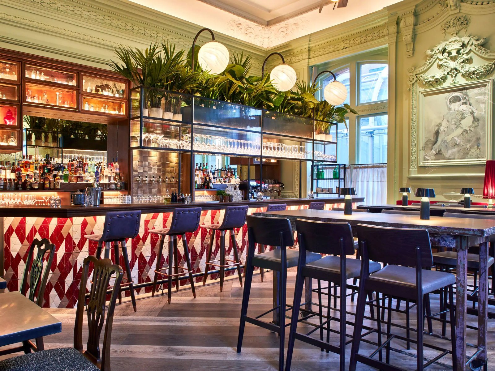 Andaz London Liverpool Street Hotel, at the table