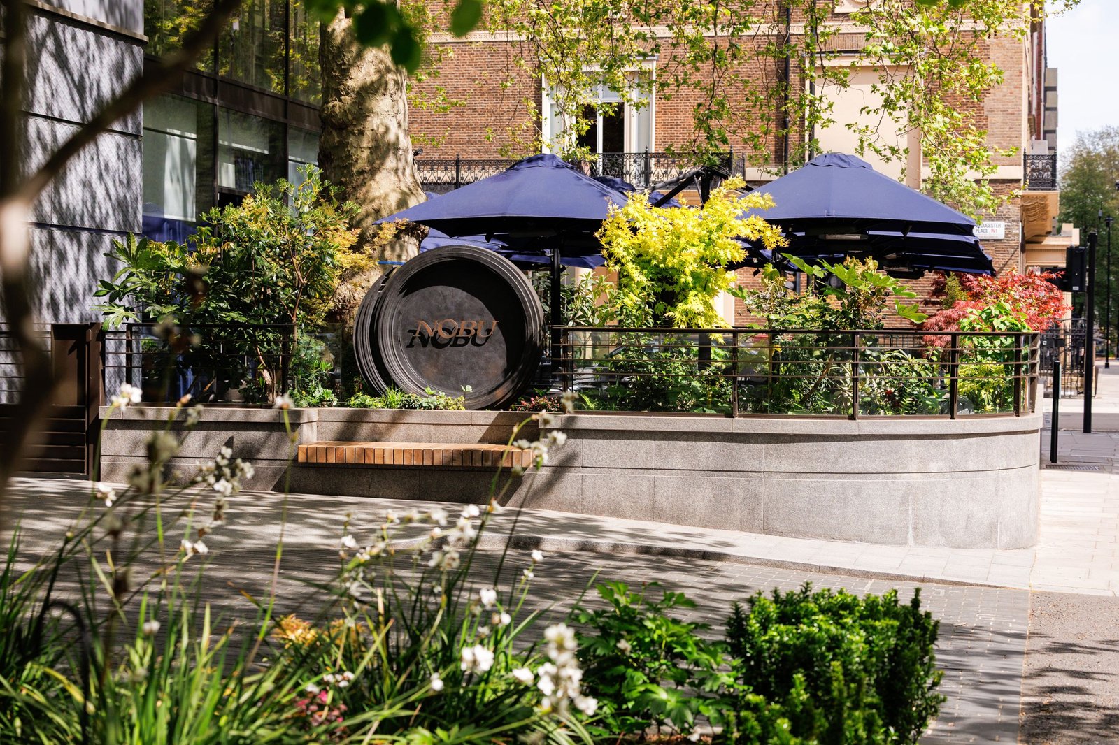 Nobu Hotel London Portman Square, at the table