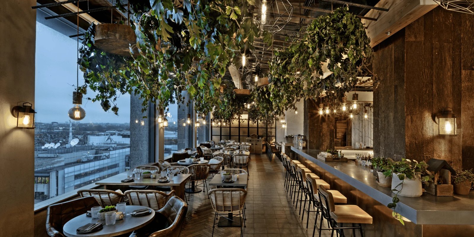 Treehouse Hotel London — eat & drink