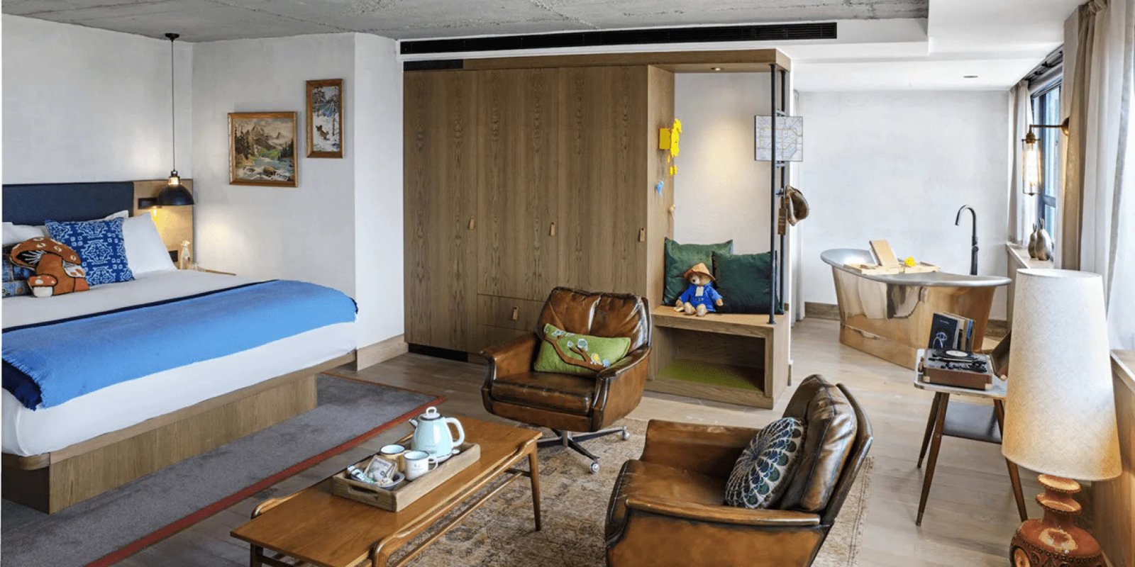 Treehouse Hotel London — rooms