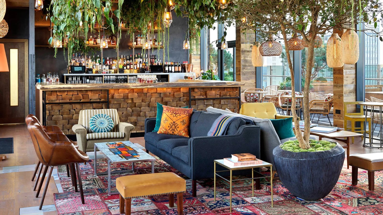 Treehouse Hotel London — eat & drink