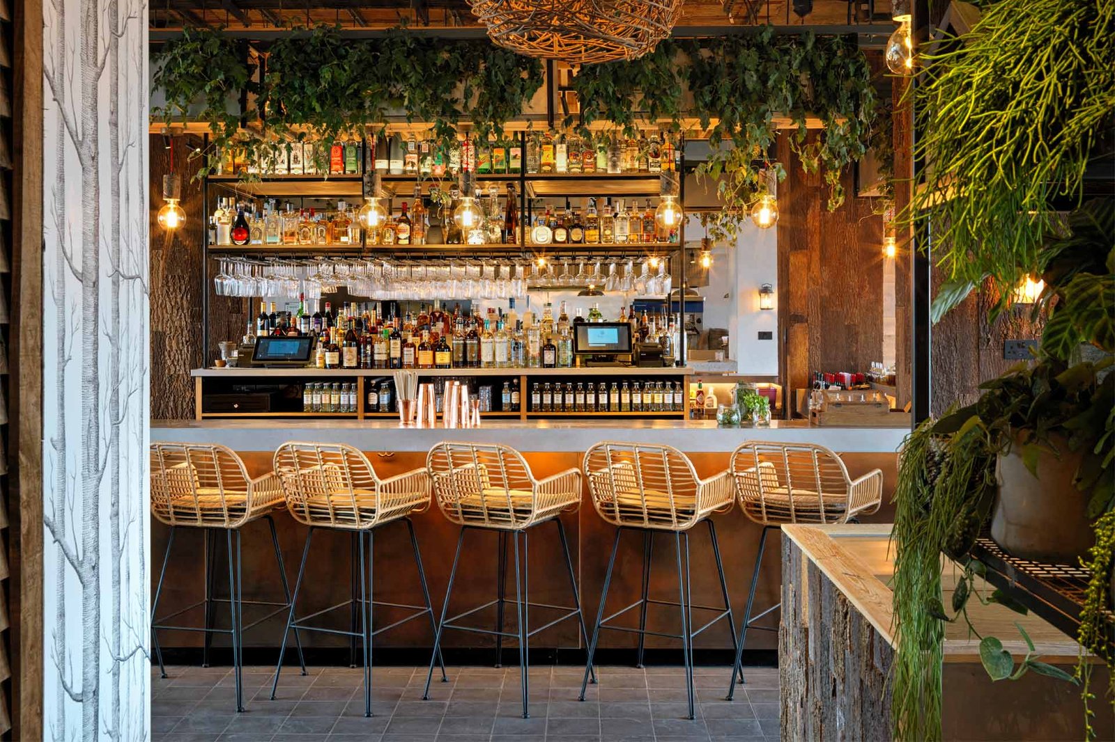 Treehouse Hotel London, madera