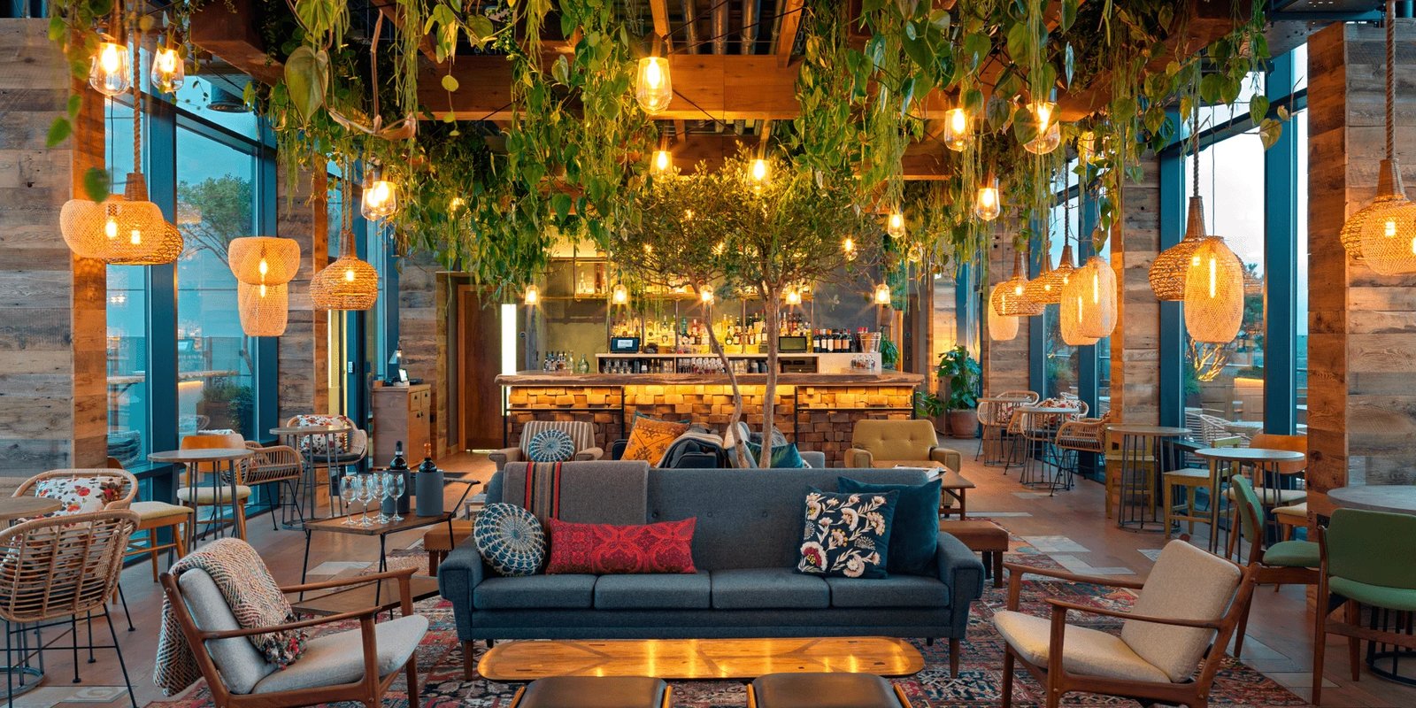 Treehouse Hotel London — eat & drink