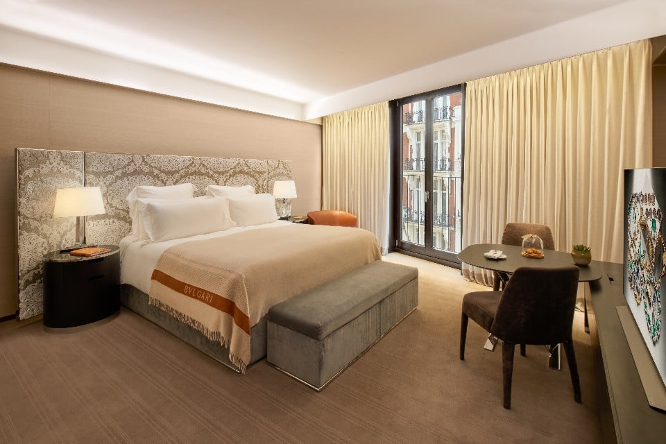 Bvlgari Hotel London — rooms