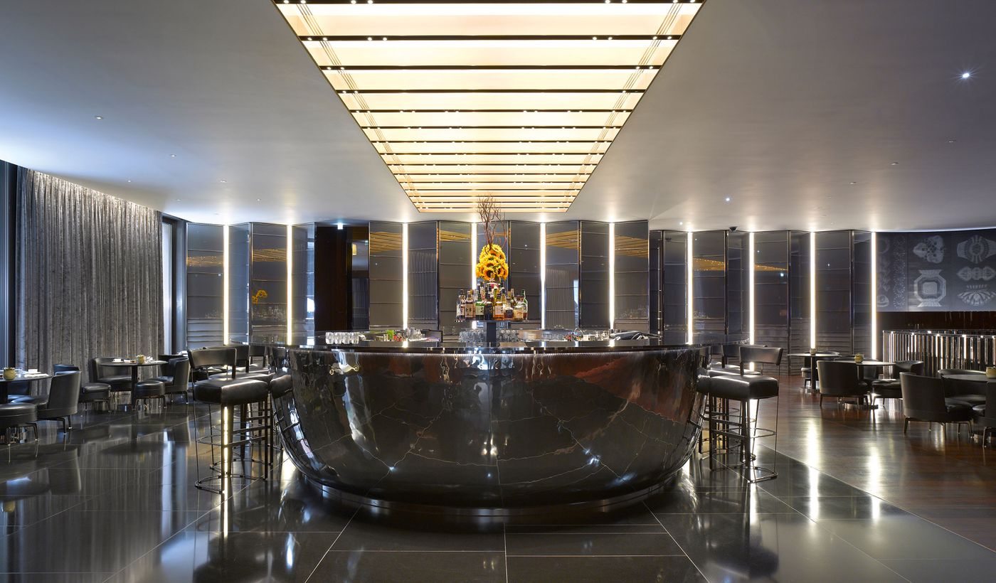 Bvlgari Hotel London, at the table
